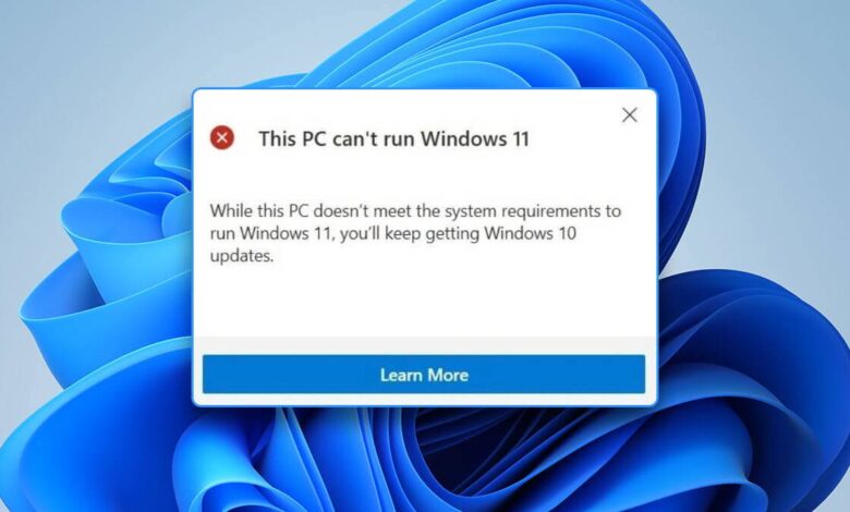 إصلاح الخطأ "لا يمكن لهذا الكمبيوتر تشغيل ويندوز 11": الحلول الموجودة حتى الآن