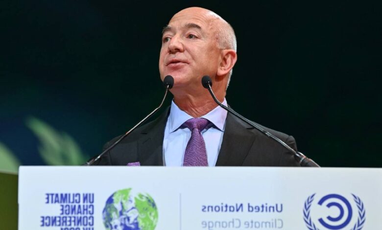 جيف بيزوس يتعهد بملياري دولار لاستعادة الطبيعة وانقاذ الأرض في COP26